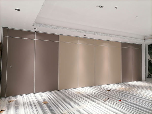 汕尾陆河天悦酒店活动隔断通过验收！